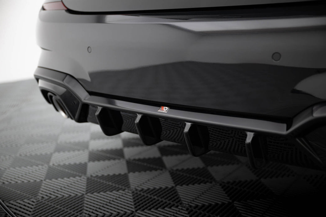 Maxton Design Rear Valance BMW 3 M-Pack G20 / G21 (Fits car with towbar)
