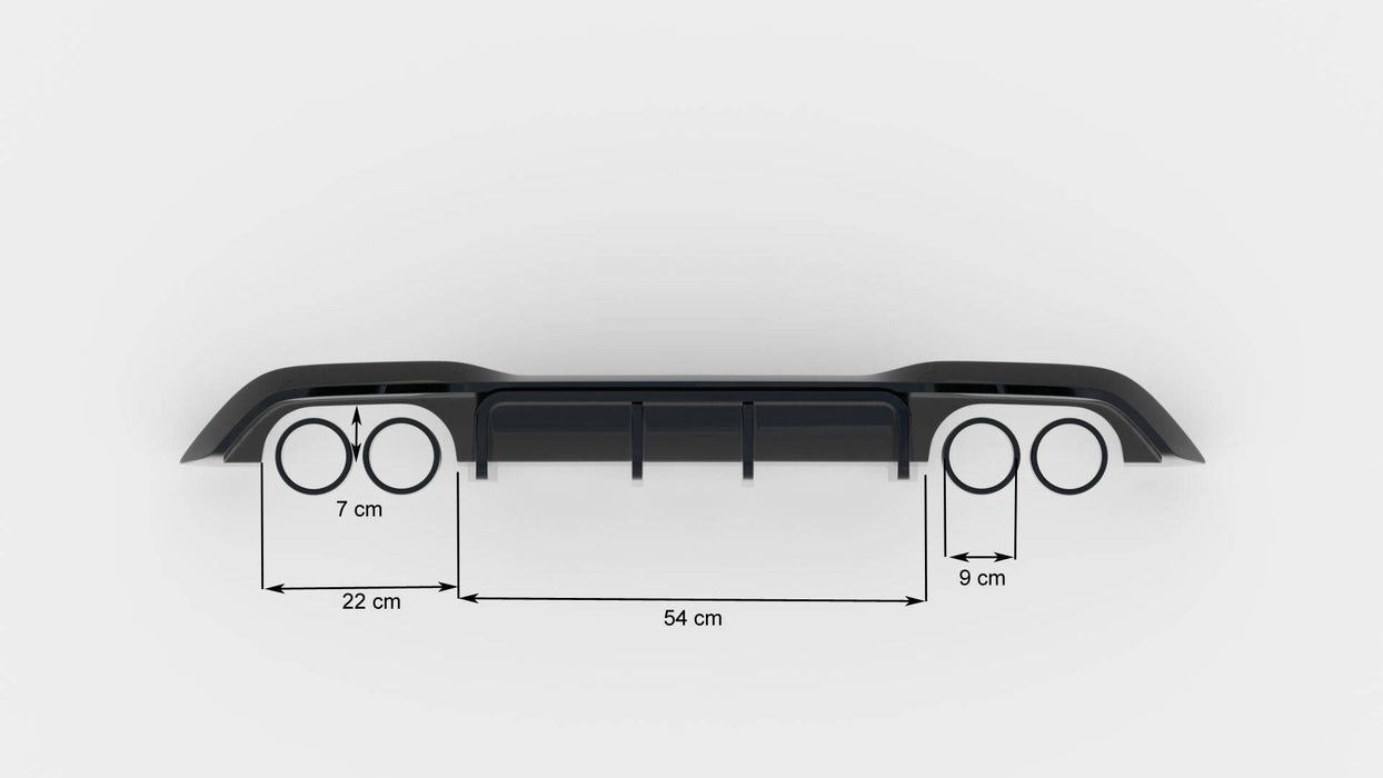 Maxton Design Rear Valance BMW M2 F87