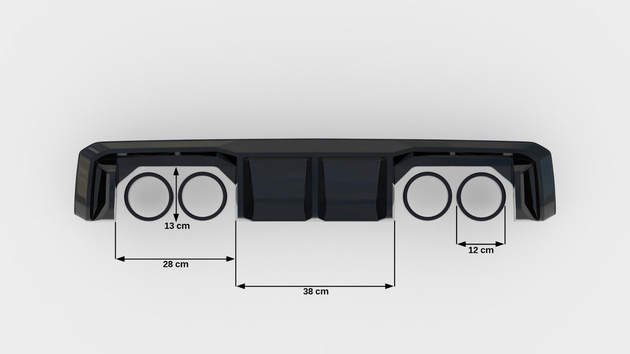 Maxton Design Rear Valance BMW M4 G82 / G82 Facelift