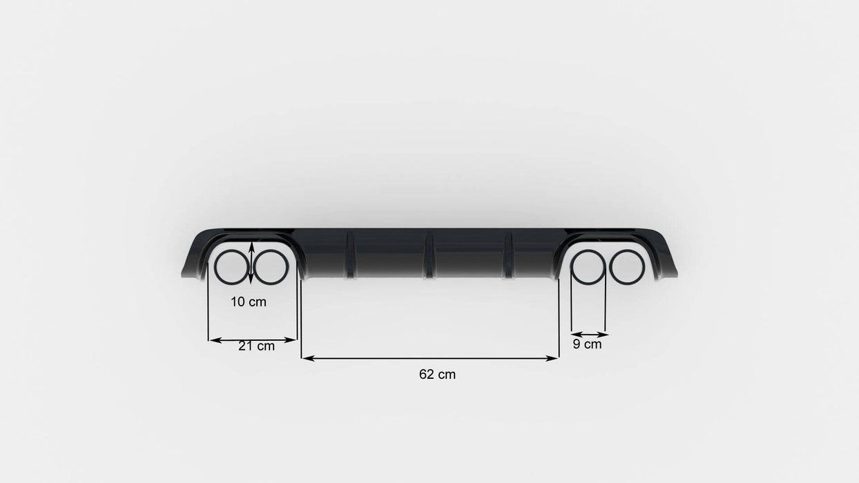 Maxton Design Rear Valance BMW M5  / 5 M-Pack E39