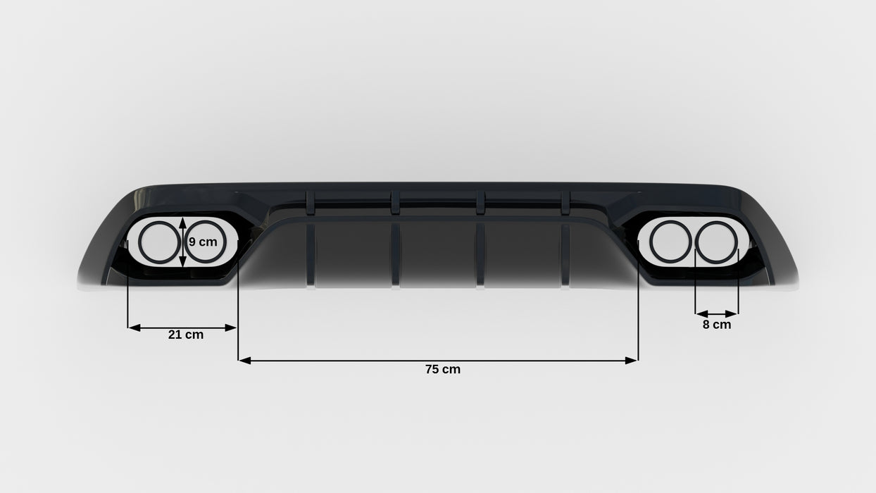 Maxton Design Rear Valance Cupra Leon Hatchback Mk1