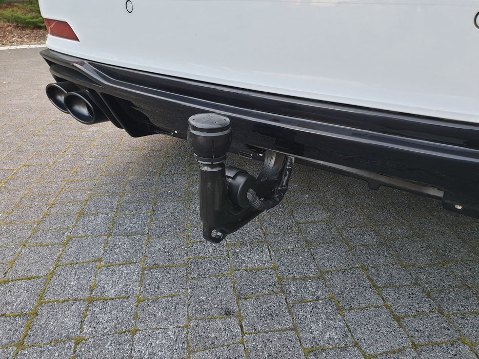 Maxton Design Rear Valance + Exhaust Ends Imitation Audi A6 S-Line / S6 C8 / C8 Facelift