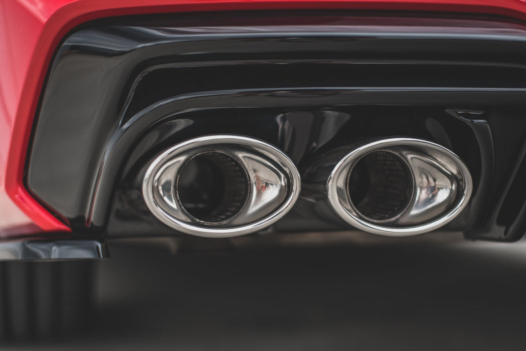 Maxton Design Rear Valance + Exhaust Ends Imitation Audi A7 S-Line C8 / S7 C8 / C8 Facelift / S7 Facelift