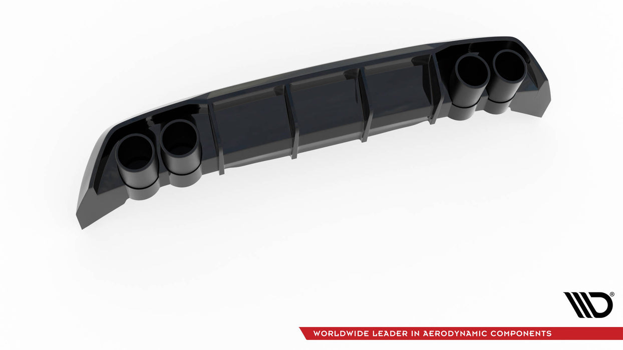 Maxton Design Rear Valance + Exhaust Ends Imitation Seat Leon FR Hatchback Mk4