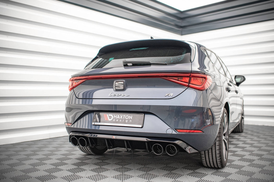 Maxton Design Rear Valance + Exhaust Ends Imitation Seat Leon FR Hatchback Mk4