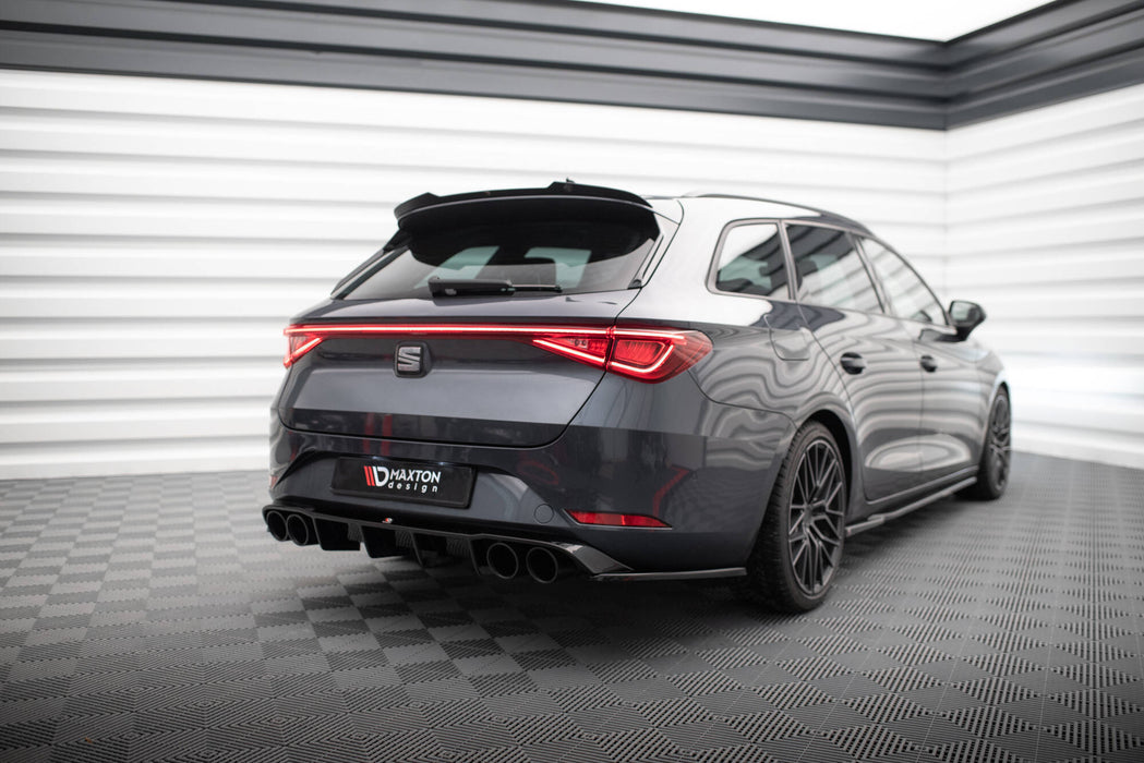 Maxton Design Rear Valance + Exhaust Ends Imitation Seat Leon ST FR Mk4