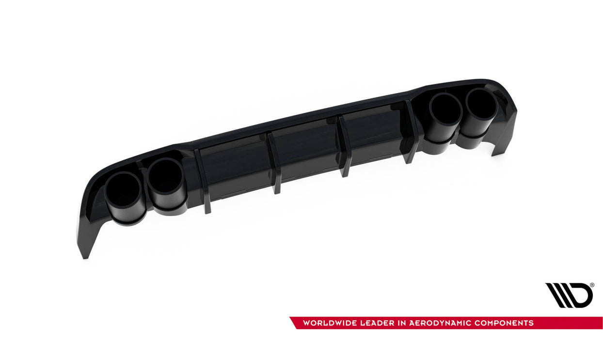 Maxton Design Rear Valance + Exhaust Ends Imitation Seat Leon ST FR Mk4