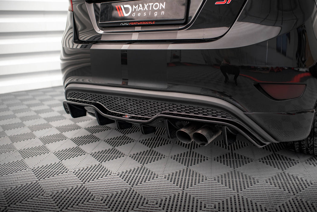 Maxton Design Rear Valance Ford Fiesta ST (5 door version) Mk7 Facelift