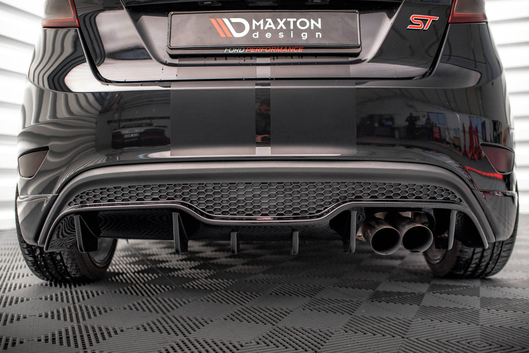 Maxton Design Rear Valance Ford Fiesta ST (5 door version) Mk7 Facelift