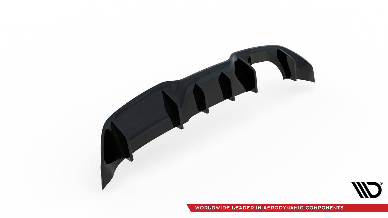 Maxton Design Rear Valance Ford Fiesta ST (5 door version) Mk7 Facelift