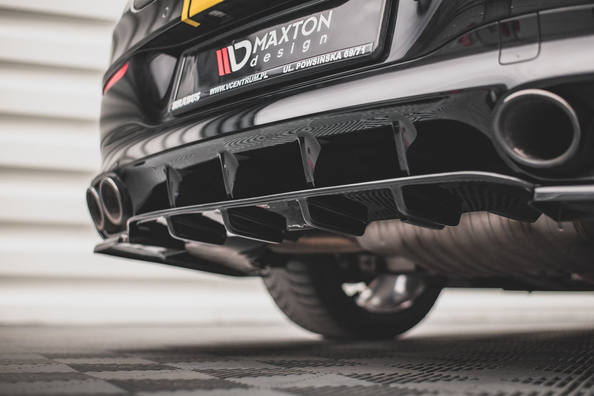 Valence Rear Maxton Design Rear Valance Mercedes-AMG CLA 35 Aero / 45 Aero C118 ...
