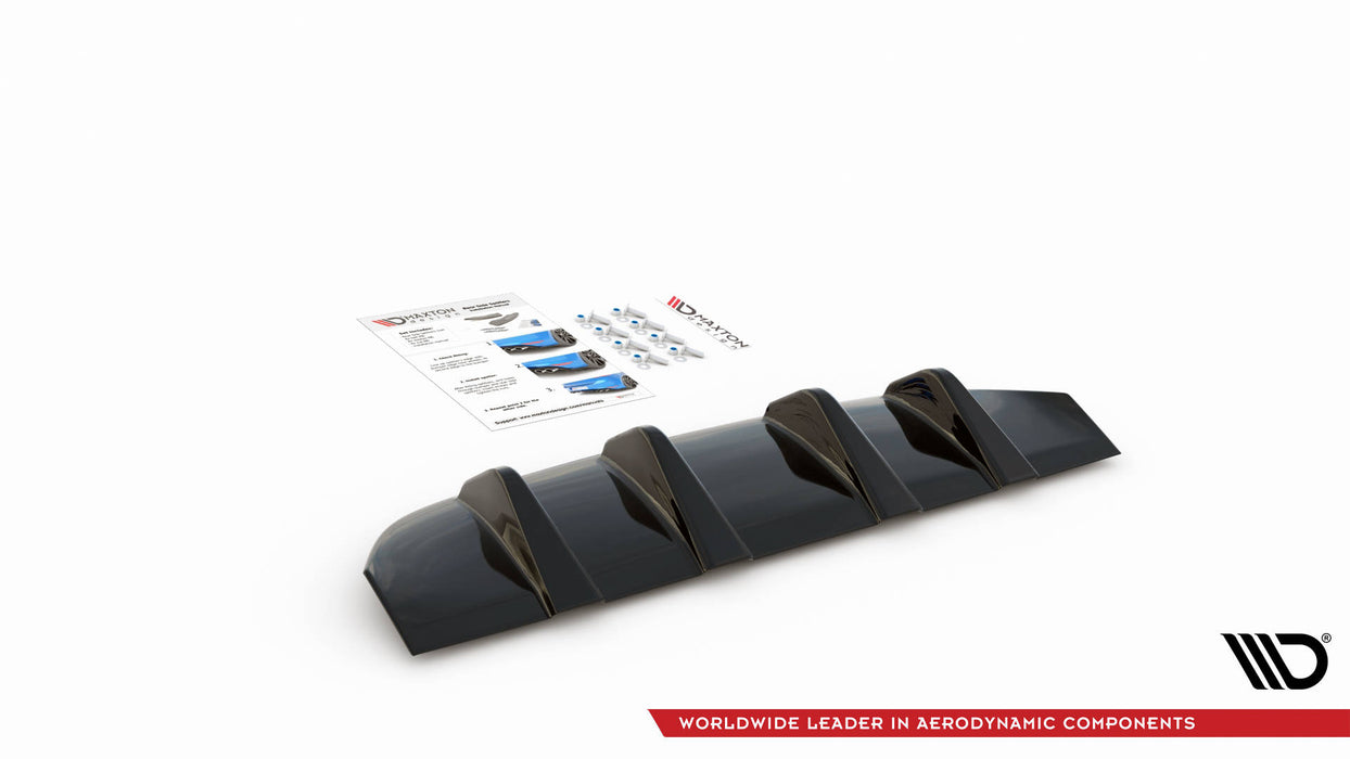 Maxton Design Rear Valance Mercedes-Benz GLC Coupe AMG-Line C253 Facelift