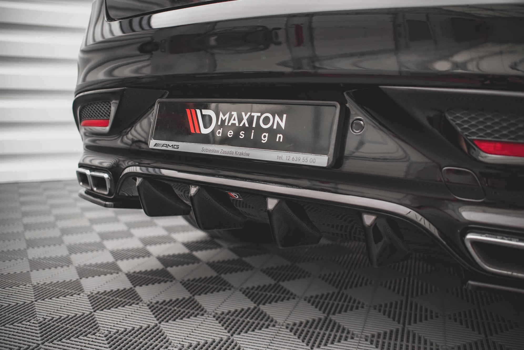 Valence Rear Maxton Design Rear Valance Mercedes-Benz GLE Coupe 63AMG C292 — Maxton ...