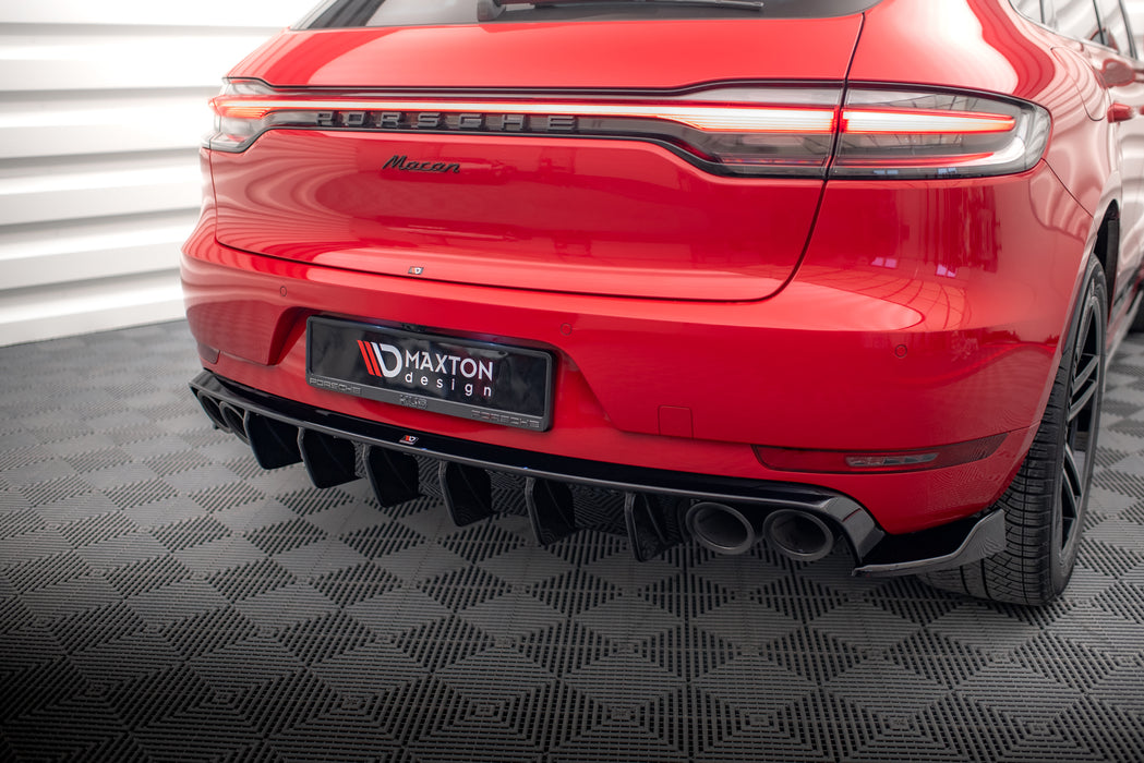 Maxton Design Rear Valance Porsche Macan GTS / Sport Design Mk1 Facelift
