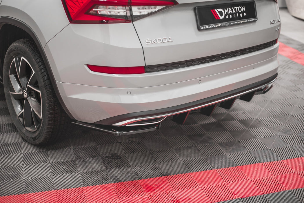 Maxton Design Rear Valance Skoda Kodiaq Sportline Mk1 / Mk1 Facelift
