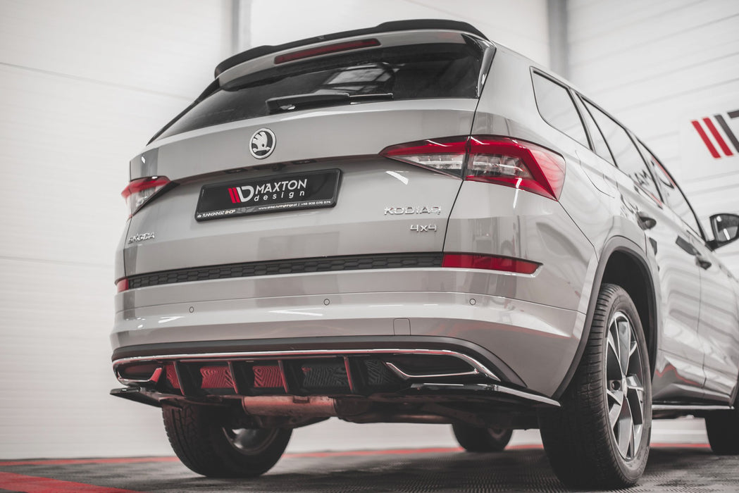 Maxton Design Rear Valance Skoda Kodiaq Sportline Mk1 / Mk1 Facelift