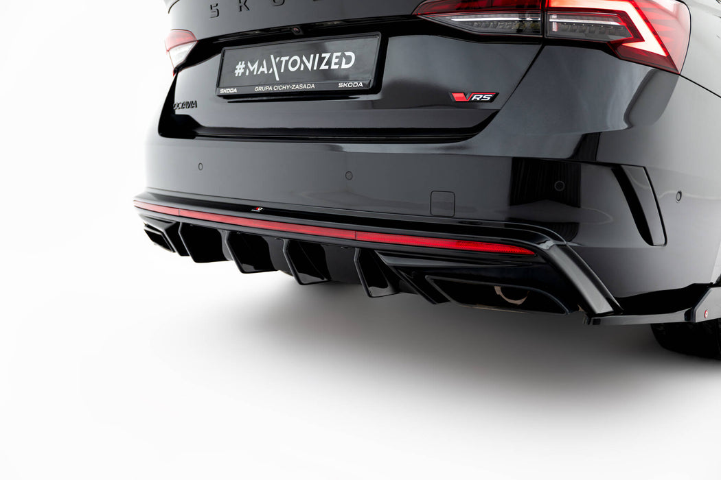 Maxton Design Rear Valance Skoda Octavia RS Liftback / Combi Mk4 Facelift