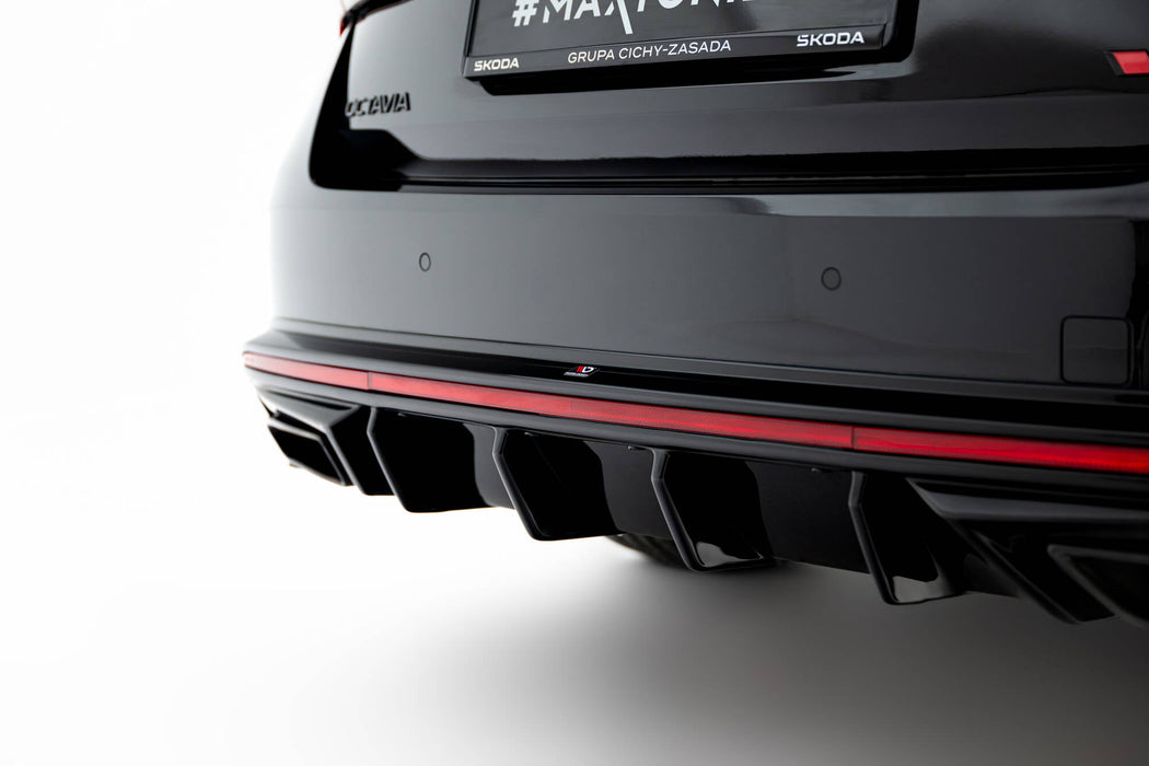 Maxton Design Rear Valance Skoda Octavia RS Liftback / Combi Mk4 Facelift