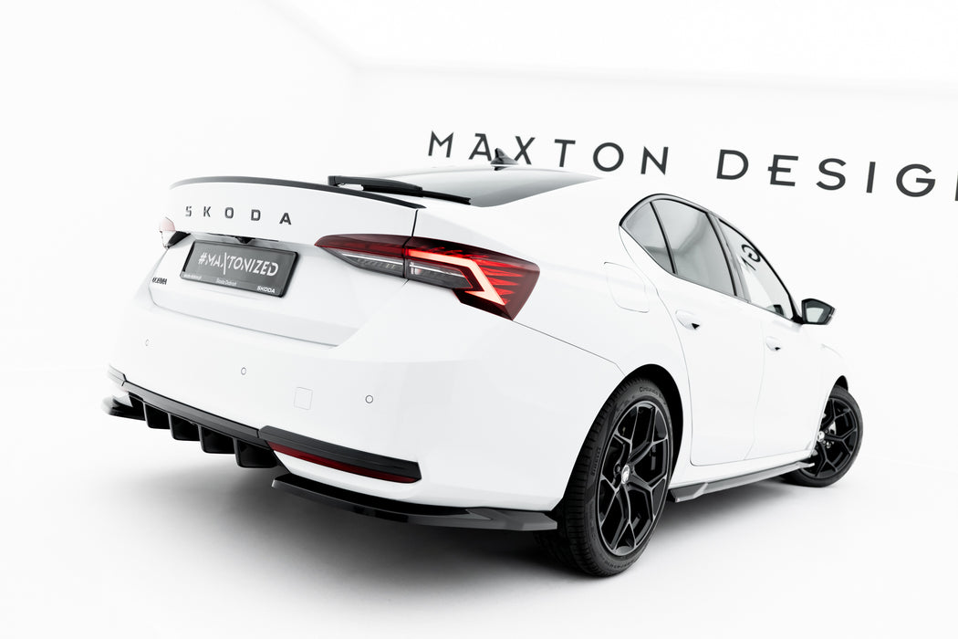 Maxton Design Rear Valance Skoda Octavia Sportline Liftback / Combi Mk4 Facelift