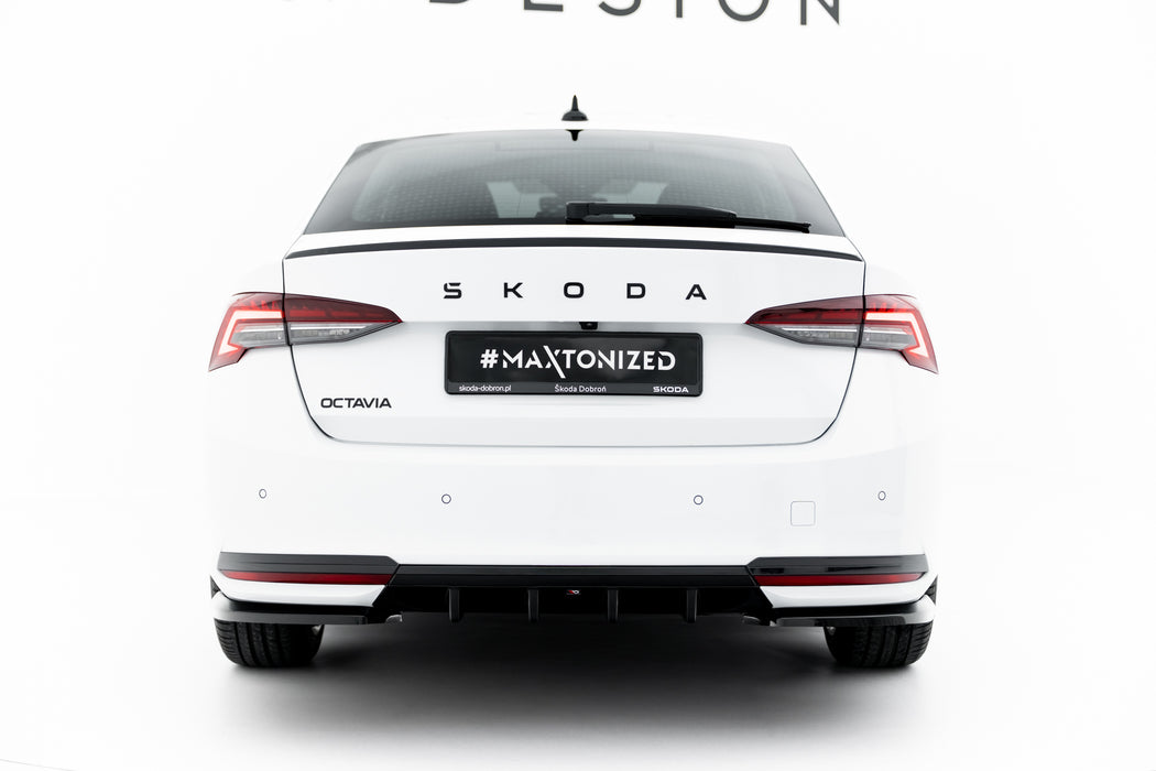 Maxton Design Rear Valance Skoda Octavia Sportline Liftback / Combi Mk4 Facelift