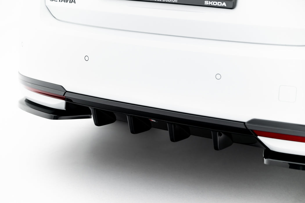 Maxton Design Rear Valance Skoda Octavia Sportline Liftback / Combi Mk4 Facelift