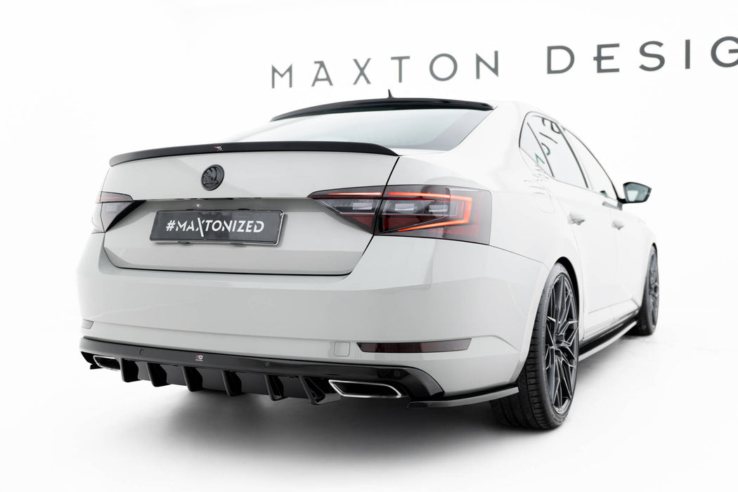 Maxton Design Rear Valance Skoda Superb Liftback / Combi Mk3