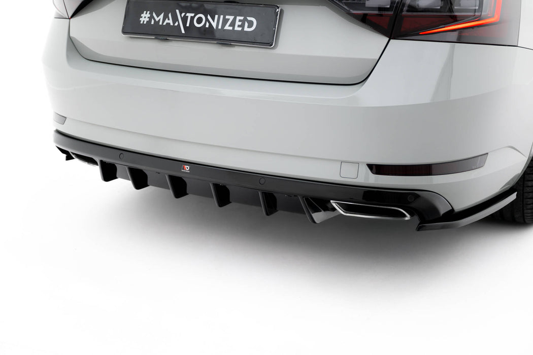 Maxton Design Rear Valance Skoda Superb Liftback / Combi Mk3