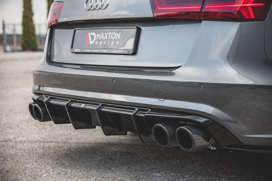 Maxton Design Rear Valance V.1 Audi S6 C7 Facelift