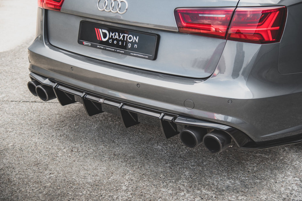 Maxton Design Rear Valance V.1 Audi S6 C7 Facelift