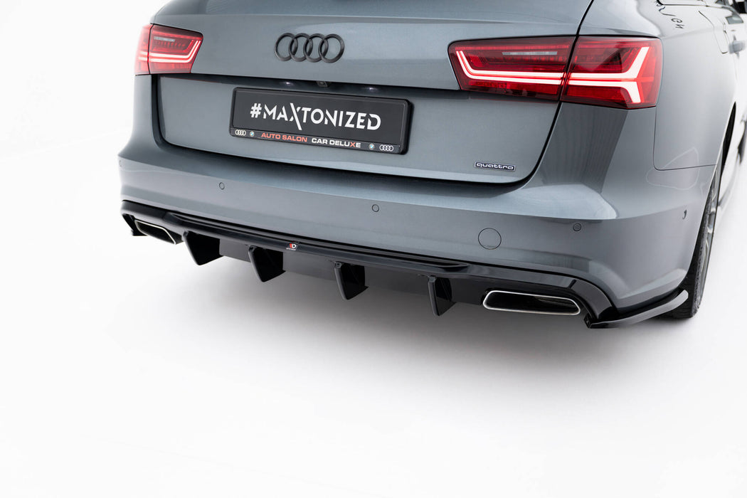 Maxton Design Rear Valance V.2 Audi A6 / A6 C7 S-line/ S6 C7 Facelift