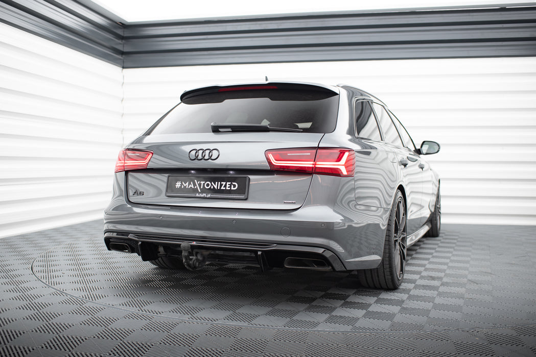 Maxton Design Rear Valance V.2 Audi A6 / A6 C7 S-line/ S6 C7 Facelift