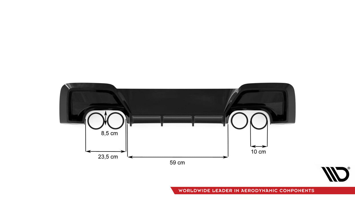Maxton Design Rear Valance V.2  BMW M135i F20