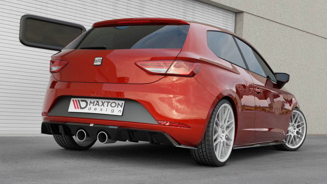 Maxton Design Rear Valance V.2 Seat Leon Cupra Mk3 FL Hatchback