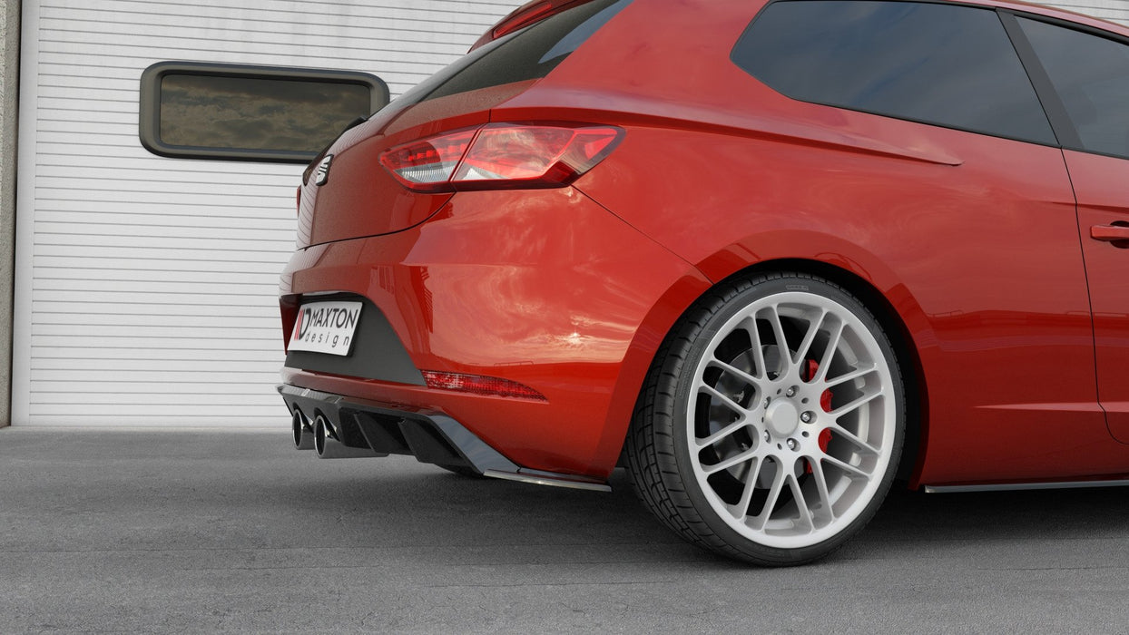 Maxton Design Rear Valance V.2 Seat Leon Cupra Mk3 FL Hatchback