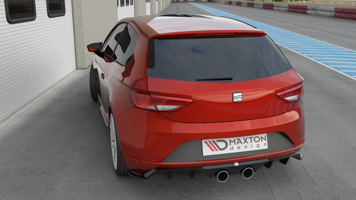 Maxton Design Rear Valance V.2 Seat Leon Cupra Mk3 FL Hatchback
