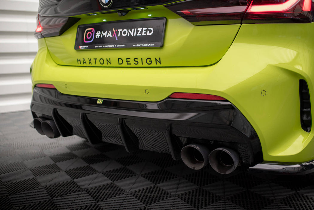 Maxton Design Rear Valance V.3 BMW 1 F40 M-Pack/ M135i / 128ti (Double Exhaust Version)