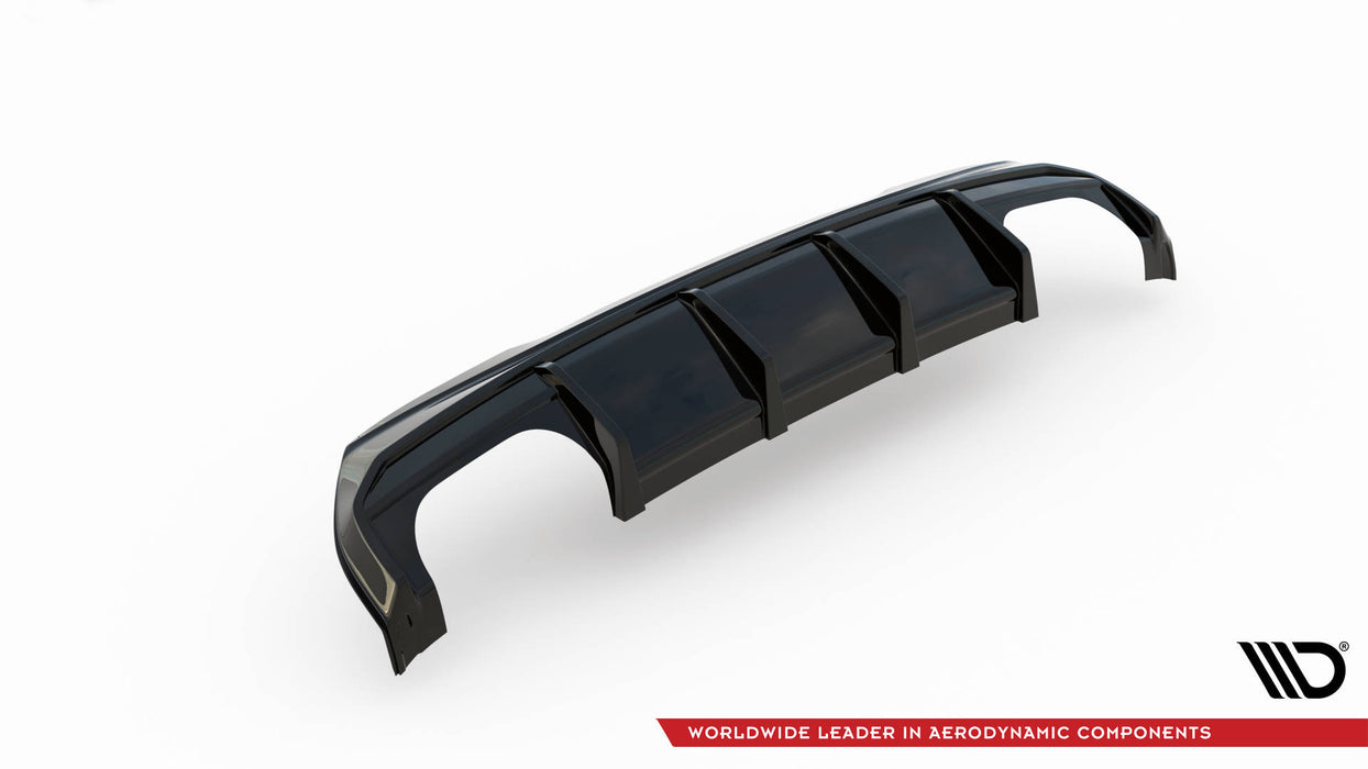 Maxton Design Rear Valance V.3 BMW 1 F40 M-Pack/ M135i / 128ti (Double Exhaust Version)