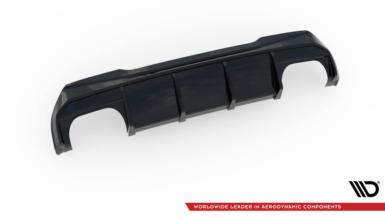 Maxton Design Rear Valance V.3 BMW 1 F40 M-Pack/ M135i / 128ti (Double Exhaust Version)