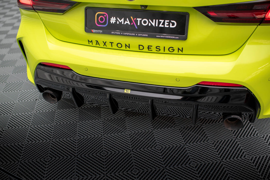 Maxton Design Rear Valance V.3 BMW 1 F40 M-Pack/ M135i / 128ti (Version with single exhausts on two sides)