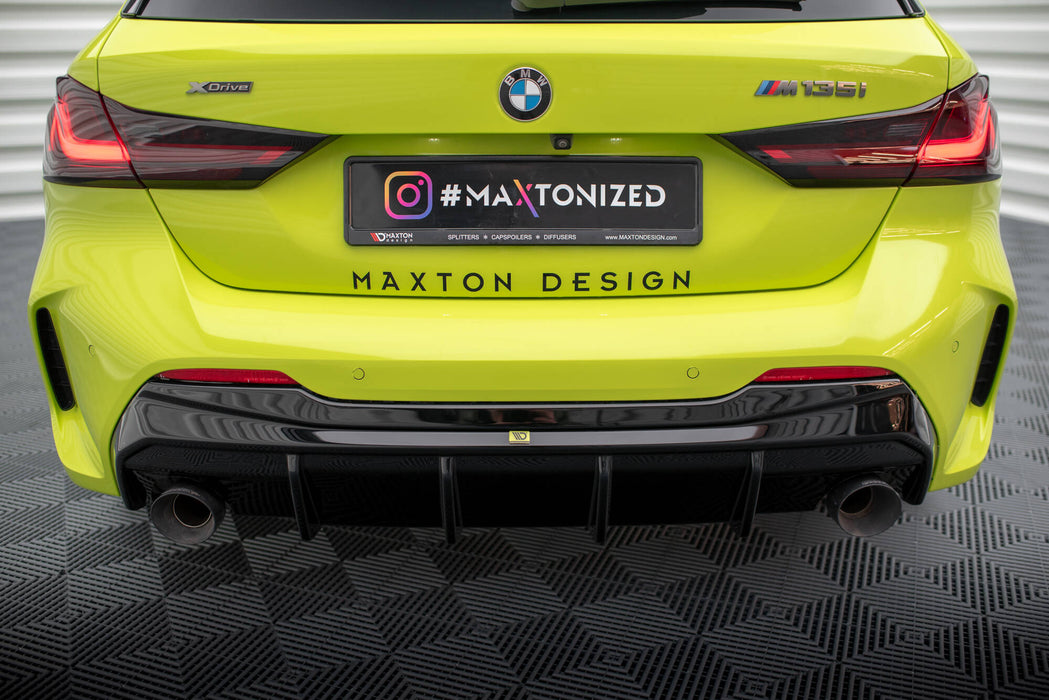 Maxton Design Rear Valance V.3 BMW 1 F40 M-Pack/ M135i / 128ti (Version with single exhausts on two sides)
