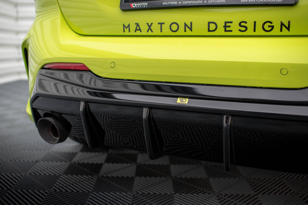 Maxton Design Rear Valance V.3 BMW 1 F40 M-Pack/ M135i / 128ti (Version with single exhausts on two sides)