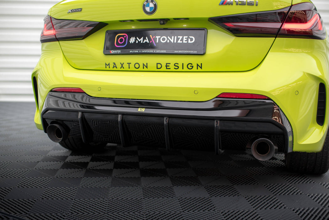 Maxton Design Rear Valance V.3 BMW 1 F40 M-Pack/ M135i / 128ti (Version with single exhausts on two sides)