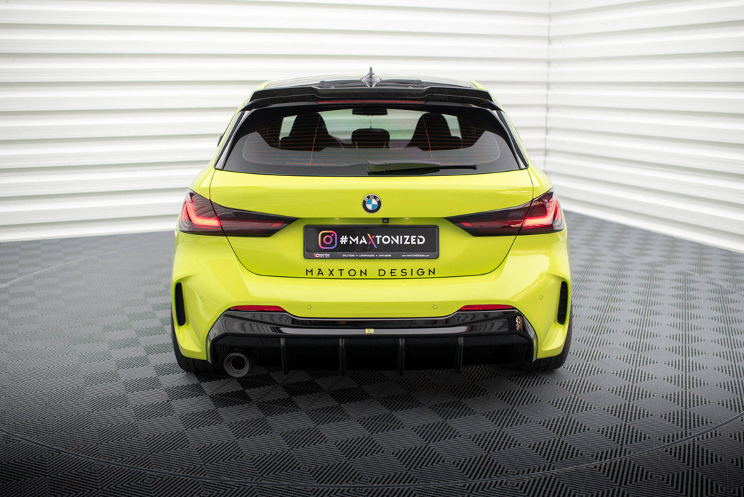 Maxton Design Rear Valance V.3 BMW 1 M-Pack / 128ti F40 (Version with single exhaust tips on one side)