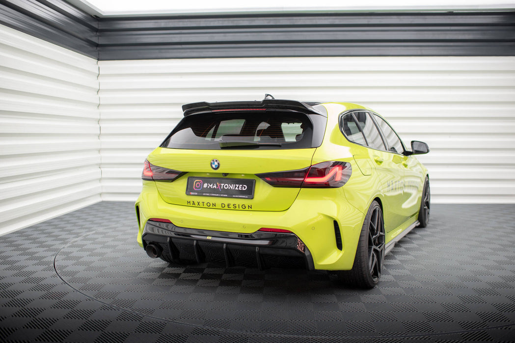 Maxton Design Rear Valance V.3 BMW 1 M-Pack / 128ti F40 (Version with single exhaust tips on one side)