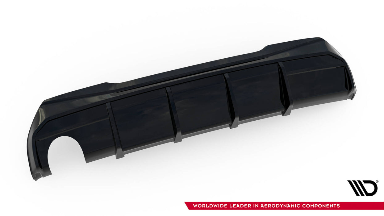 Maxton Design Rear Valance V.3 BMW 1 M-Pack / 128ti F40 (Version with single exhaust tips on one side)
