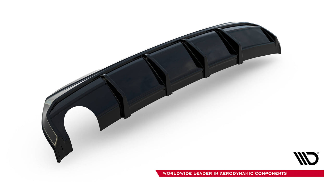 Maxton Design Rear Valance V.3 BMW 1 M-Pack / 128ti F40 (Version with single exhaust tips on one side)