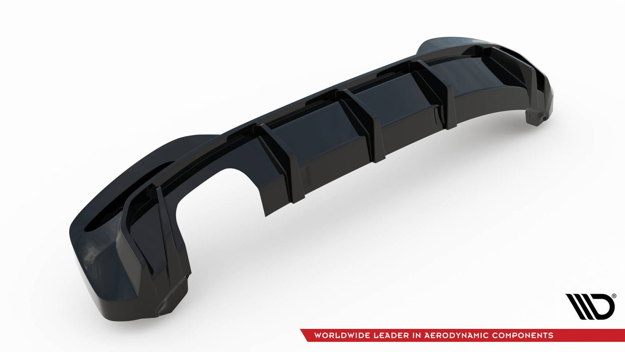 Maxton Design Rear Valance V.3 BMW 1 M-Pack F20 Facelift (Single side dual exhaust version)