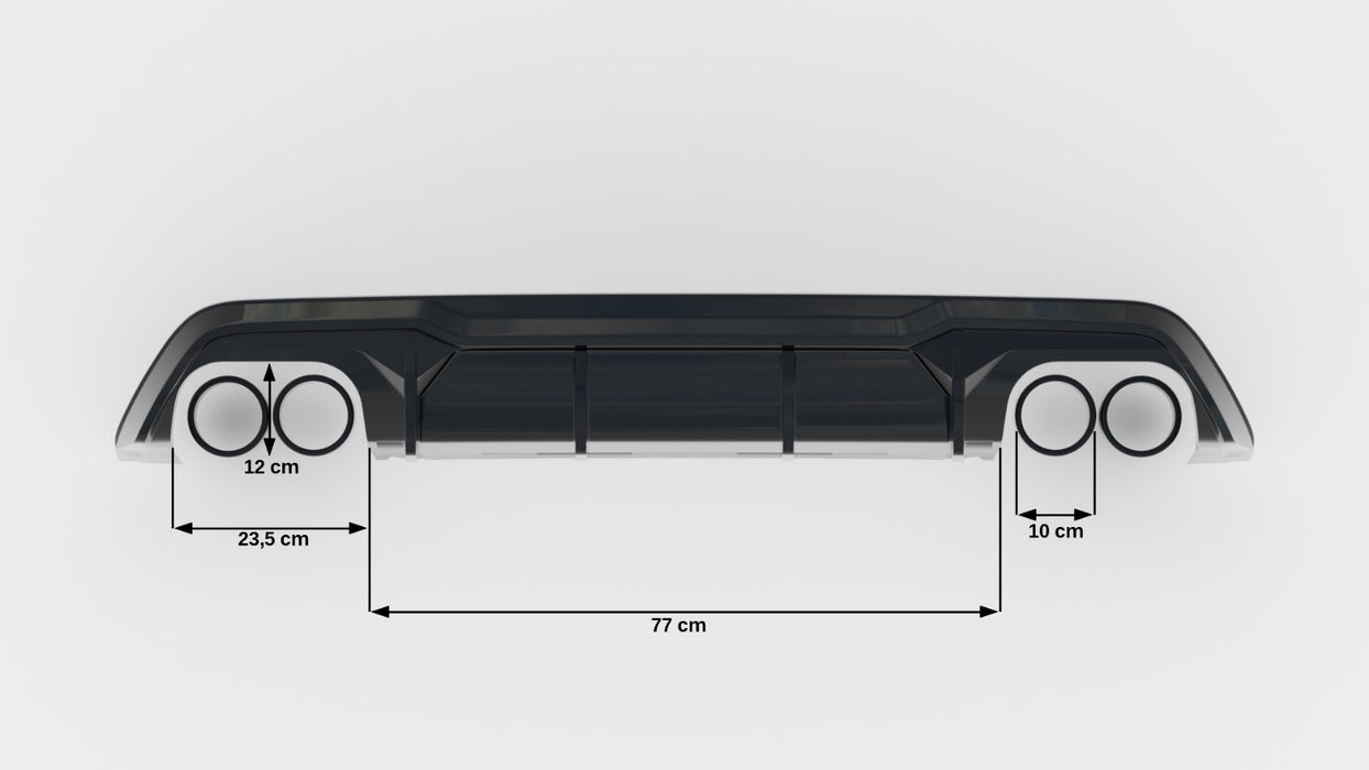 Maxton Design Rear Valance V.3 Cupra Formentor VZ  Mk1 / Mk1 Facelift
