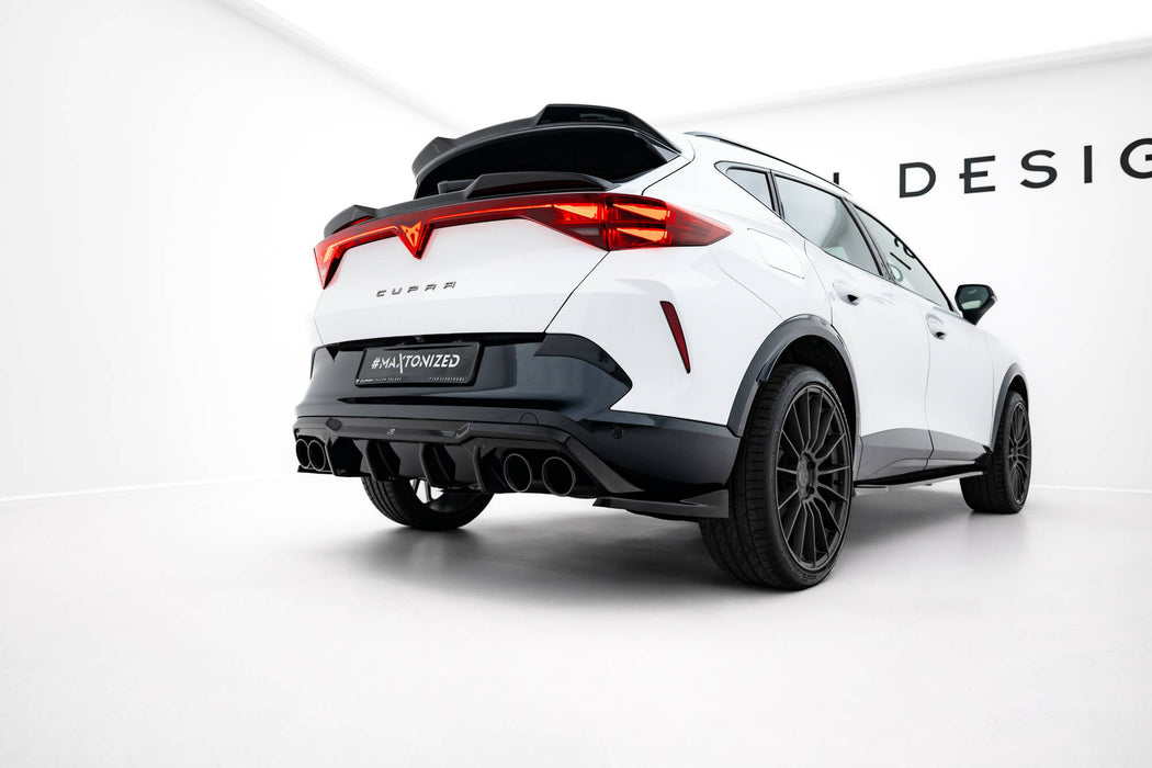 Maxton Design Rear Valance V.3 + Exhaust Ends Imitation Cupra Formentor Mk1 Facelift