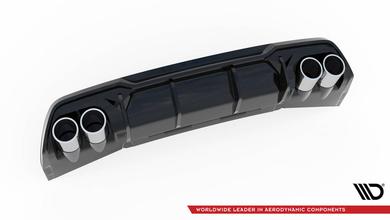 Maxton Design Rear Valance V.3 + Exhaust Ends Imitation Cupra Formentor Mk1 Facelift